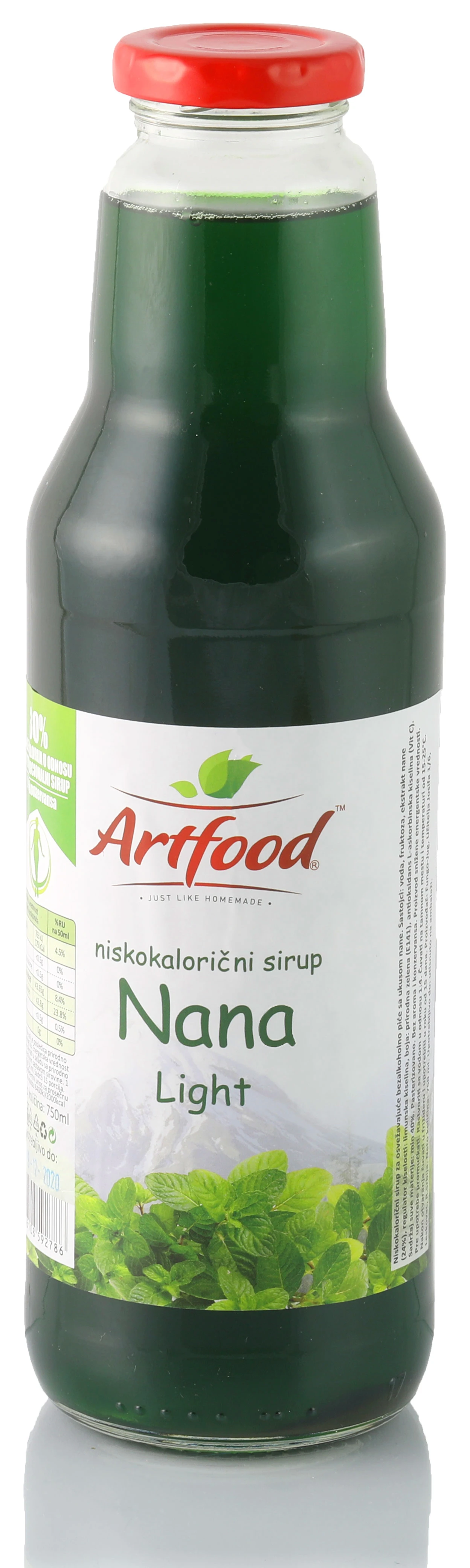 Sirup od nane light 750 ml Artfood